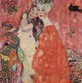 Les femmes amies Gustav Klimt